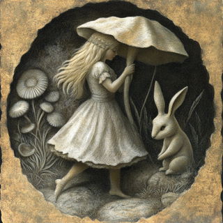 Vernal Escarpment style, Midjourney V6.1: retro fairy-tale illustration