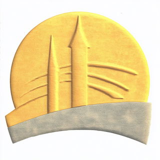 Vernal Escarpment style, Midjourney V6.1: bold minimalist logo design for Istanbul city municipal services