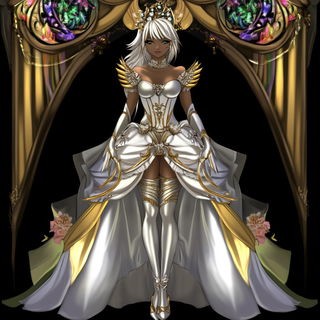 Oceanovista style, Midjourney V6.1: haute-couture fashion outfit