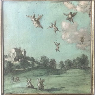 Marketmoss style, Midjourney V6.1: classical 18th-century oil painting