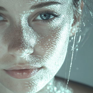 Gildedruin style, Midjourney V6.1: photographic portrait of female protagonist