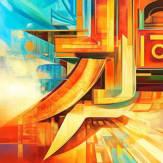 Chlorodye style, Midjourney V6.1: typographic composition with large letters