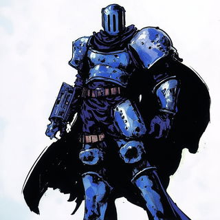Mistengrave style, Midjourney V6.1: concept art character design of retropunk steam knight