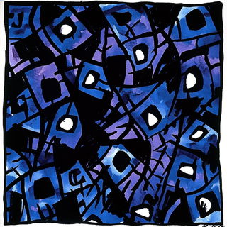 Mistengrave style, Midjourney V6.1: creative pattern composition