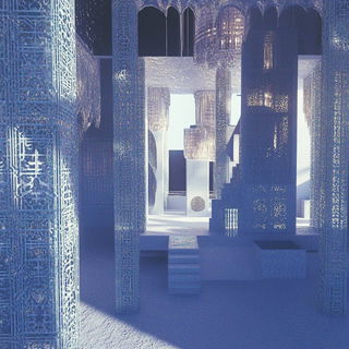 Celsylvan style, Midjourney V6.1: abstract 3D render