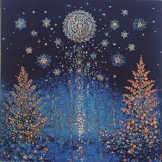 Celsylvan style, Midjourney V6.1: traditional folk art