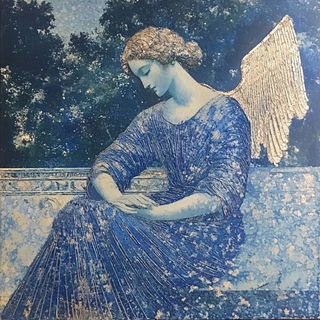 Celsylvan style, Midjourney V6.1: classical 18th-century oil painting