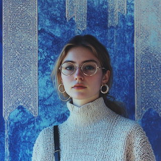 Celsylvan style, Midjourney V6.1: photographic portrait of female protagonist