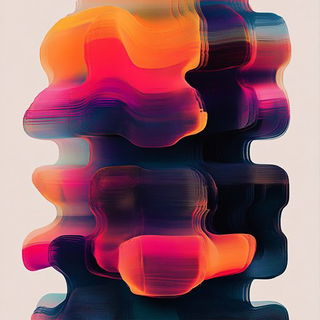Refractionpunk style, Midjourney V6.1: creative pattern composition
