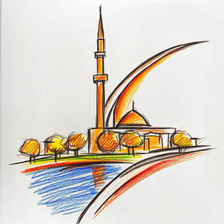 Mossway Expedition style, Midjourney V6.1: bold minimalist logo design for Istanbul city municipal services