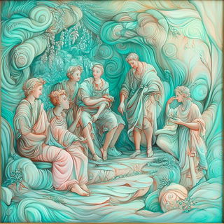 Cloudmantis style, Midjourney V6.1: classical 18th-century oil painting