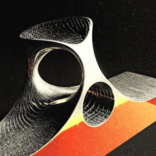 Parrotheon style, Midjourney V6.1: abstract 3D render