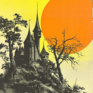 Parrotheon style, Midjourney V6.1: retro fairy-tale illustration