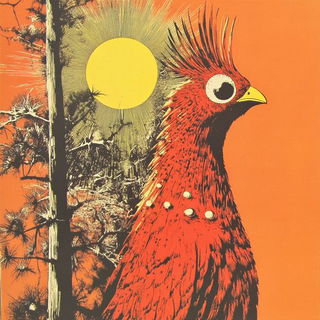 Parrotheon style, Midjourney V6.1: traditional folk art