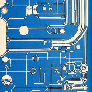 Parrotheon style, Midjourney V6.1: technical infrastructure blueprint schematics