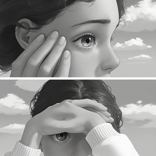 Contourbook style, Midjourney V6.1: black-and-white manga comic strip