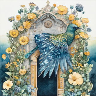 Miniature Impossibleism style, Midjourney V6.1: traditional folk art