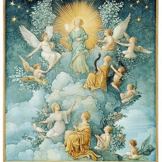 Miniature Impossibleism style, Midjourney V6.1: classical 18th-century oil painting