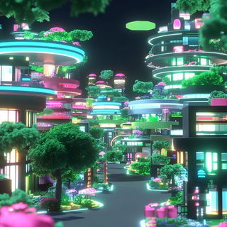 Plasterglyph style, Midjourney V6.1: megacity with futuristic bioarchitecture