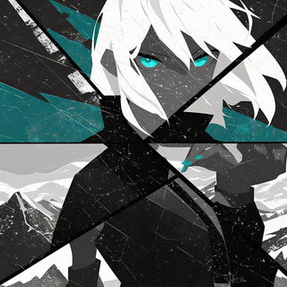 Coralossil style, Midjourney V6.1: black-and-white manga comic strip