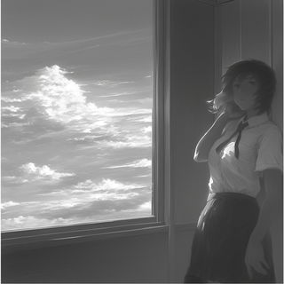 Hoarfrost Machinery style, Midjourney V6.1: black-and-white manga comic strip