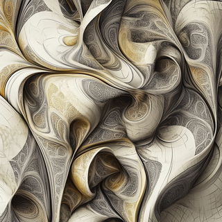 Pigmentide style, Midjourney V6.1: abstract 3D render