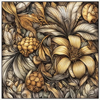 Pigmentide style, Midjourney V6.1: creative pattern composition