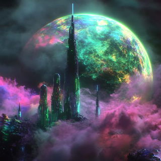 Cragscript style, Midjourney V6.1: cinematic shot from sci-fi movie