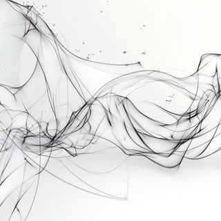 Fumegreen style, Midjourney V6.1: abstract 3D render