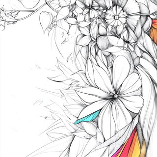 Fumegreen style, Midjourney V6.1: creative pattern composition