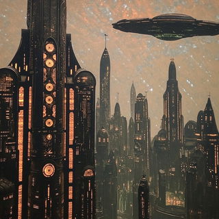 Xerocline style, Midjourney V6.1: cinematic shot from sci-fi movie