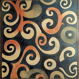 Xerocline style, Midjourney V6.1: creative pattern composition