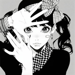 Anatomoposter style, Midjourney V6.1: black-and-white manga comic strip