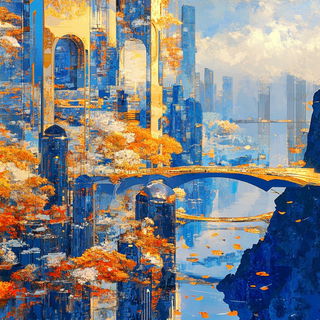 Rizomorph style, Midjourney V6.1: megacity with futuristic bioarchitecture