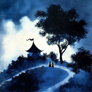 Fogiron style, Midjourney V6.1: retro fairy-tale illustration