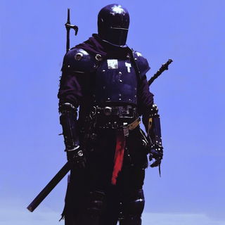 Portalithics style, Midjourney V6.1: concept art character design of retropunk steam knight
