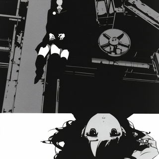 Portalithics style, Midjourney V6.1: black-and-white manga comic strip