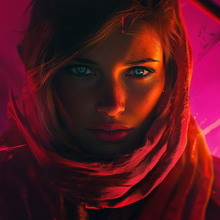Mughal Ornamentarium style, Midjourney V6.1: photographic portrait of female protagonist
