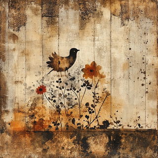 Jewelplaque style, Midjourney V6.1: traditional folk art