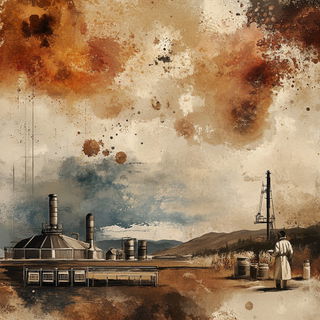 Jewelplaque style, Midjourney V6.1: editorial illustration for popular scientific magazine cover