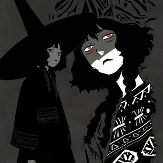 Marginborne Leviathans style, Midjourney V6.1: black-and-white manga comic strip
