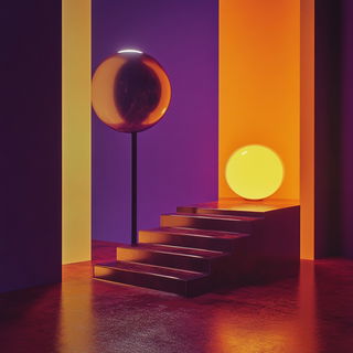 Cinderwarp style, Midjourney V6.1: abstract 3D render