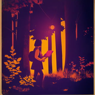 Cinderwarp style, Midjourney V6.1: retro fairy-tale illustration