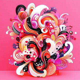 Chroma Thicket style, Midjourney V6.1: abstract 3D render