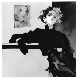 Truqueplant style, Midjourney V6.1: black-and-white manga comic strip