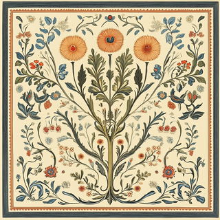 Waltziron style, Midjourney V6.1: traditional folk art
