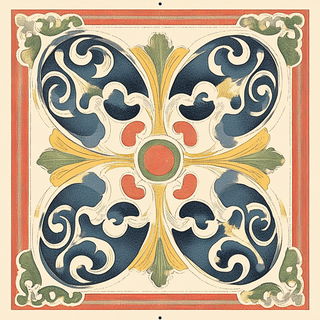 Waltziron style, Midjourney V6.1: creative pattern composition