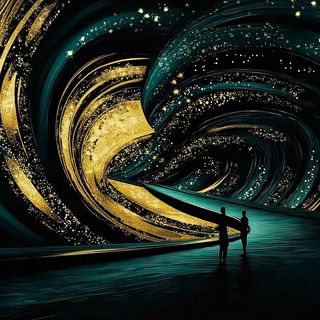 Chromavexillum style, Midjourney V6.1: cinematic shot from sci-fi movie