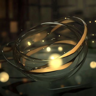Cascade Polyrhythm style, Midjourney V6.1: abstract 3D render