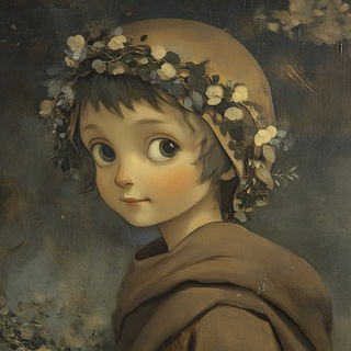 Cascade Polyrhythm style, Midjourney V6.1: classical 18th-century oil painting